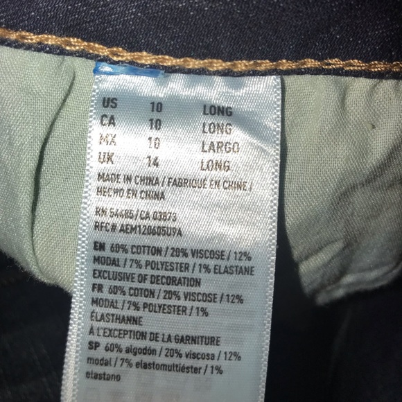 American Eagle Dark Skinny Jeans - Picture 4 of 5